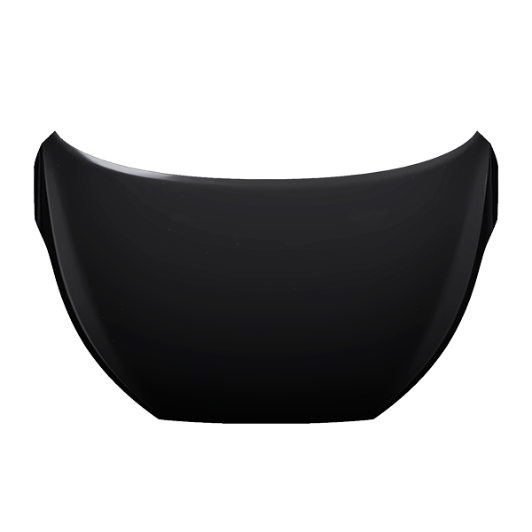 Capo compatível com HB20 23/, produzido em aço carbono na cor preta, com as mesmas especificações do produto original.